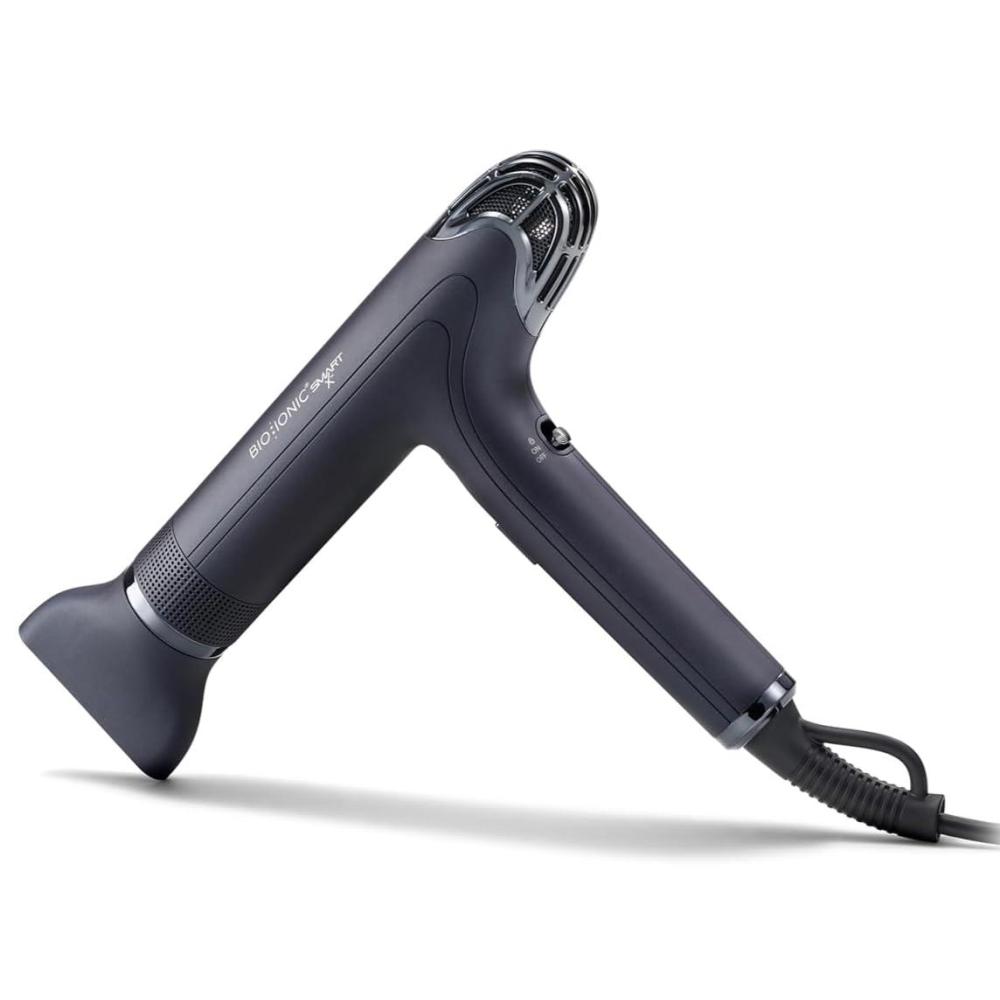 imageBio Ionic SmartX Hair Dryer with Diffuser HighEfficiency Blow Dryer with 3 Heat amp 3 Speed Settings Diffuser Hair Dryer Gently Dries Defines amp Reduces Frizz Self Cleaning FunctionBlue