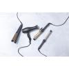Bio Ionic GoldPro 1″ or 1.25” Curling Iron, Blue, Moisturizing Heat & 24K Gold MX, New & Improved 15% Longer Barrel Ceramic Curling Iron, Adjustable Heat, Versatile Curling Wand for Long-Lasting Curls(1 inch)