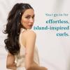 Bio Ionic Long Barrel Styler,Curling Iron with Moisture Heat Technology & NanoIonic MX, Verstatile Curling Wand(Teal Tides Limited Edition)