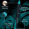 Bio Ionic Long Barrel Styler,Curling Iron with Moisture Heat Technology & NanoIonic MX, Verstatile Curling Wand(Teal Tides Limited Edition)