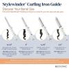 BIO Ionic StyleWinder Professional Rotating Curling Iron – Ceramic Curling Iron, 1 Hour Automatic Shut-Off, 440 °F Temperature Control Curling Wand for Healthier, Conditioned Curls(1 inch)