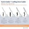 BIO Ionic StyleWinder Professional Rotating Curling Iron – Ceramic Curling Iron, 1 Hour Automatic Shut-Off, 440 °F Temperature Control Curling Wand for Healthier, Conditioned Curls(1.25 Inch)