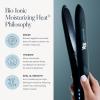 Bio Ionic 10X Styling Iron, Hair Straightener with 1″ Sonic Vibrating Plates, Flat Iron with Ion Generating Mineral Complex, Versatile Styler for Wavy & Straight Hairstyles(Black)