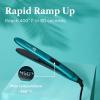 Bio Ionic 10X Styling Iron, Hair Straightener with 1″ Sonic Vibrating Plates, Flat Iron with Ion Generating Mineral Complex, Versatile Styler for Wavy & Straight Hairstyles(Teal Tides Limited Edition)