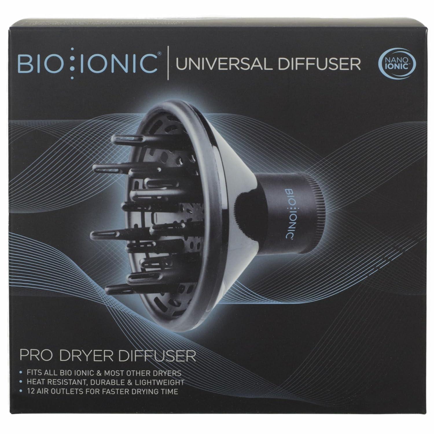 imageBio Ionic Universal Diffuser FastDrying Hair Dryer Attachment for Frizz Control amp Shine Fits 225 Blow Dryers Professional Styling Tool for All Hair Types