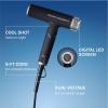 Bio Ionic AeroGravity Featherlight Hair Dryer, Foldable Handle, Reduces Frizz & Static, Compact, Ultra-Lightweight Blow Dryer, Dual Voltage, Includes Diffuser & Concentrator Nozzle, Travel Essentials